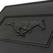 Load image into Gallery viewer, Scott Drake Floor Mat Set Rubber with Running Horse Logo C5ZZ-6513086-BK fits 1965-1966 Ford Mustang - Installation View