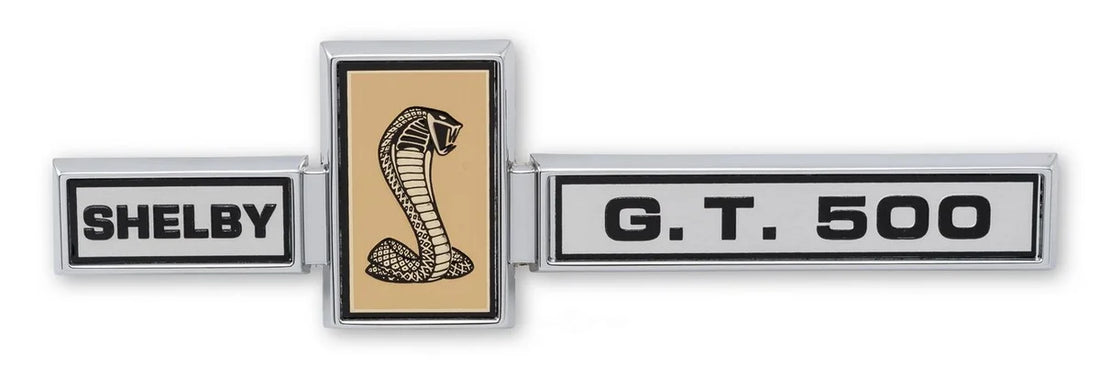 Scott Drake Grill Dash and Deck Emblem, Pin On, S7MS-16098-D fits 1967 Ford Mustang GT500 Shelby - Additional View 5