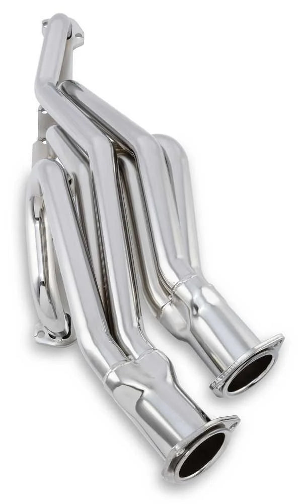 Scott Drake Header Dual Outlet Kit C3OZ-9430-H2 fits 1965-1970 Ford Mustang 170 / 200 - Side View