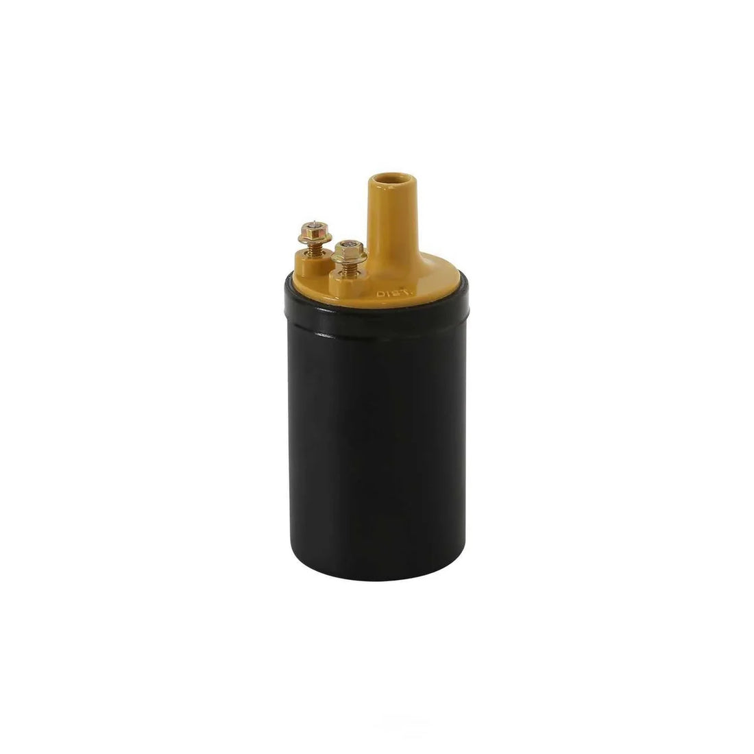 Scott Drake Ignition Coil, YELLOW TOP B6A-12029-B fits 1964-1973 Ford Mustang - Back View