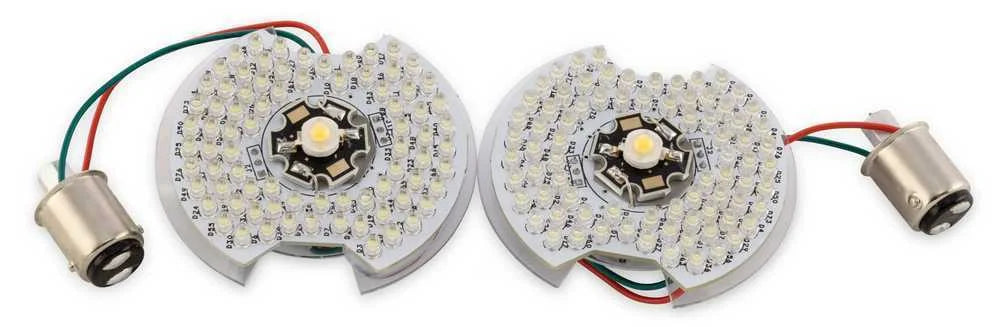 Scott Drake LED Backup Light Kit SD-1142-RFB fits 1964-1970 Ford Mustang - Back View