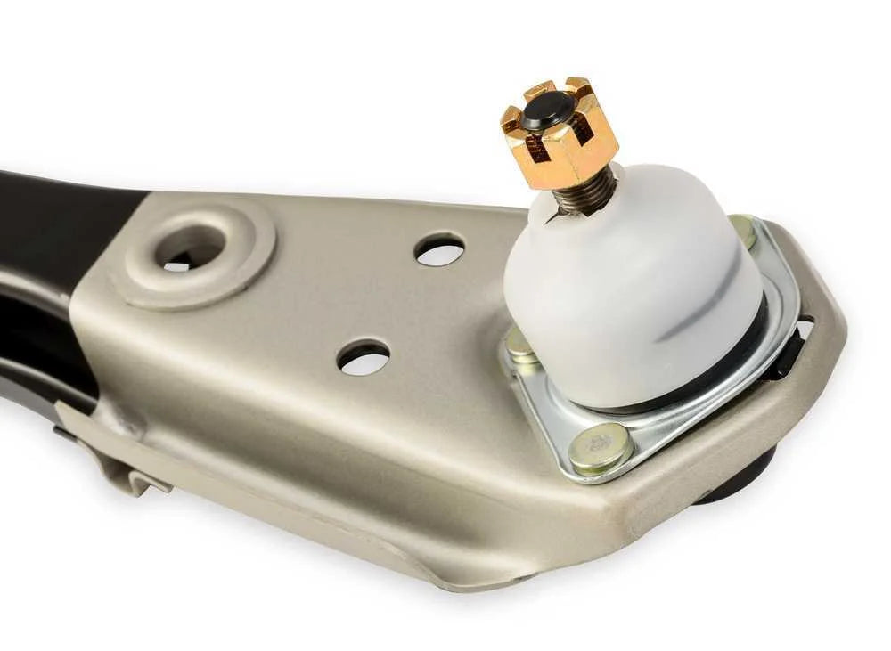 Scott Drake Lower Control Arm with Jacking Tab Black/Gray C8OZ-3078-B fits 1968-1969 Ford Mustang - Back View