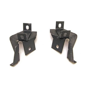 Scott Drake Lower Radiator Mounting Brackets Pair C8ZZ-8052-A fits 1968-1970 Ford Mustang