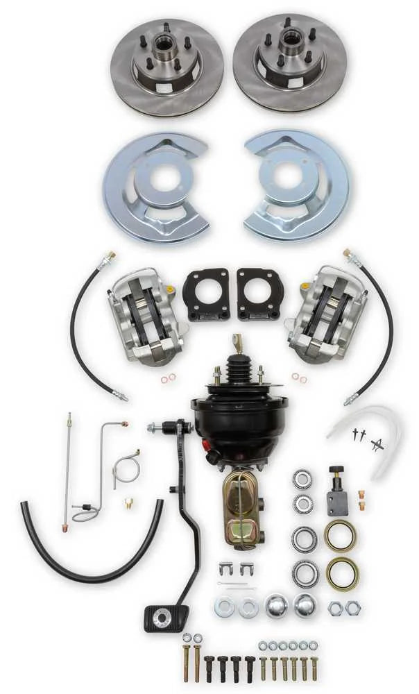 Scott Drake Manual Transmission Front Power Disc Brake Conversion Kit DBC-A121-M-R fits 1967-1969 Ford Mustang - Installat...