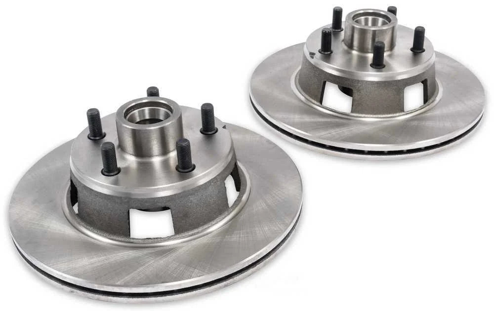 Scott Drake Manual Transmission Front Power Disc Brake Conversion Kit DBC-A121-M-R fits 1967-1969 Ford Mustang - Additiona...