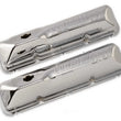 Load image into Gallery viewer, Scott Drake "Powered by Ford" Chrome Valve Covers C6OZ-6A582-C fits 1967-1970 Ford Mustang 390 / 428 - Main Product View