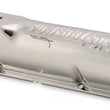 Load image into Gallery viewer, Scott Drake "Powered by Ford" Chrome Valve Covers C6OZ-6A582-C fits 1967-1970 Ford Mustang 390 / 428 - Side View