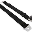 Load image into Gallery viewer, Scott Drake Push Button Seat Belt Black SB-BK-PBSB fits 1964-1973 Ford Mustang - Installation View