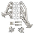 Load image into Gallery viewer, Scott Drake Shorty Header 1-1/2" Silver Ceramic Coated C6TZ-9430-CC-SH fits 1966-1977 Ford Bronco - Main Product View