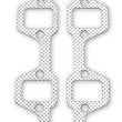 Load image into Gallery viewer, Scott Drake Shorty Header 1-1/2" Silver Ceramic Coated C6TZ-9430-CC-SH fits 1966-1977 Ford Bronco - Additional View 9