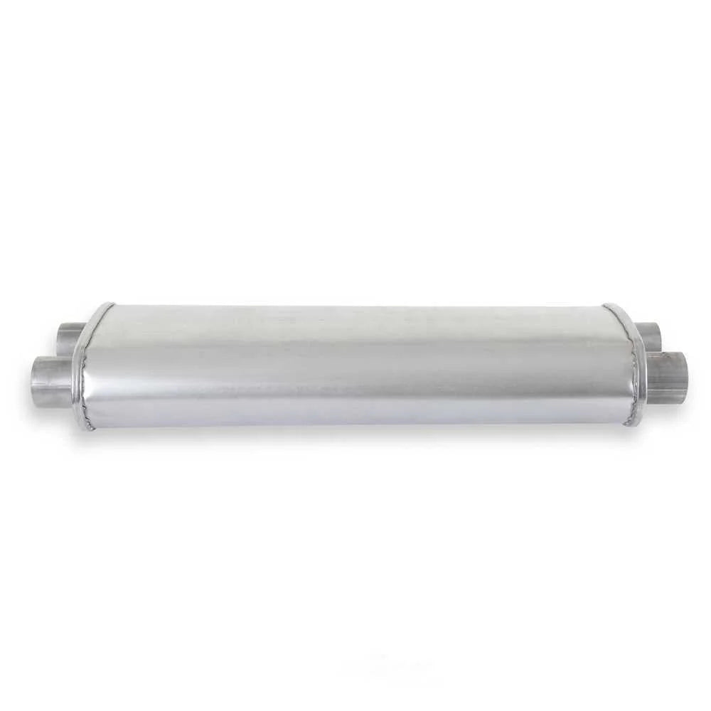 Scott Drake Transverse Muffler Dual Exhaust C7ZZ-5230-G fits 1967-1968 Ford Mustang - Back View