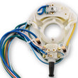 Load image into Gallery viewer, Scott Drake Turn Signal Switch with Wiring C9AZ-13341-B fits 1969 Ford Mustang Fixed Column (Non-Tilt) - Back View