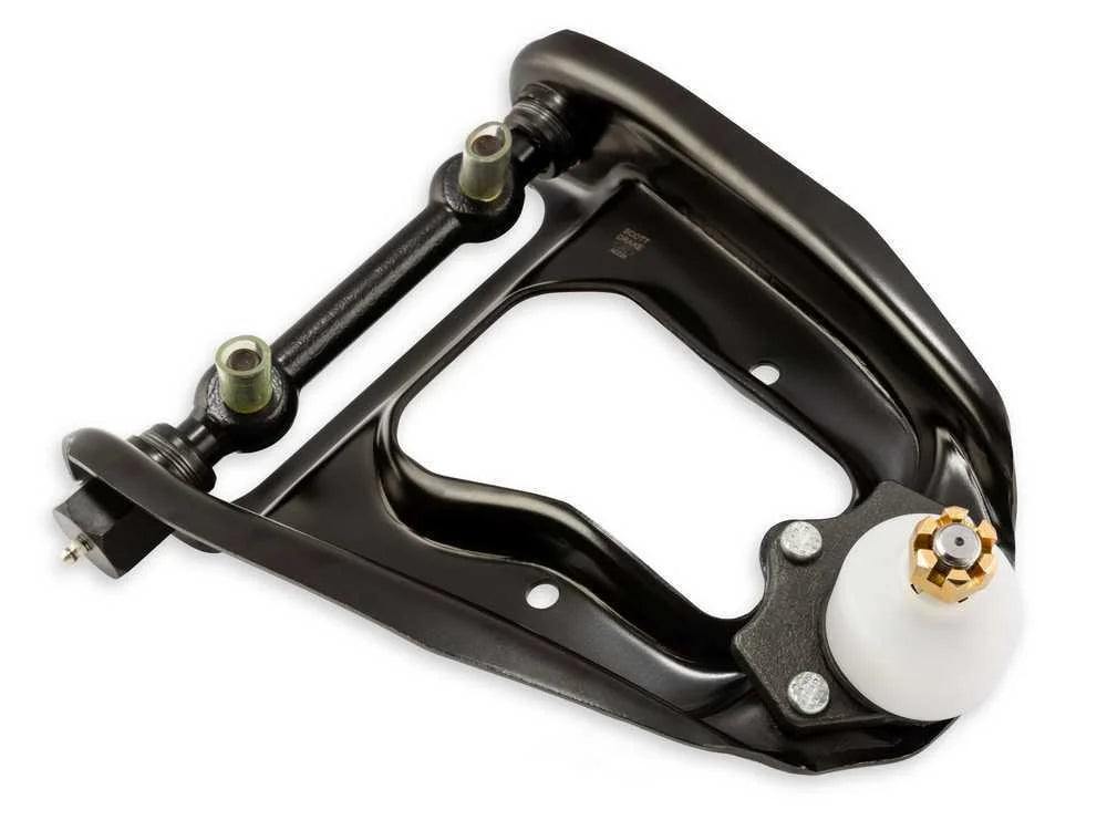 Scott Drake Upper Control Arm Assembly Black C7DZ-3082-RI fits 1967-1973 Ford Mustang - Installation View