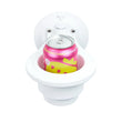 Load image into Gallery viewer, SeaSucker 1-Cup Holder Vertical - White - Back View
