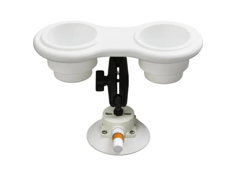 SeaSucker 2-Cup Holder Angle Mount - Black - Main Product View