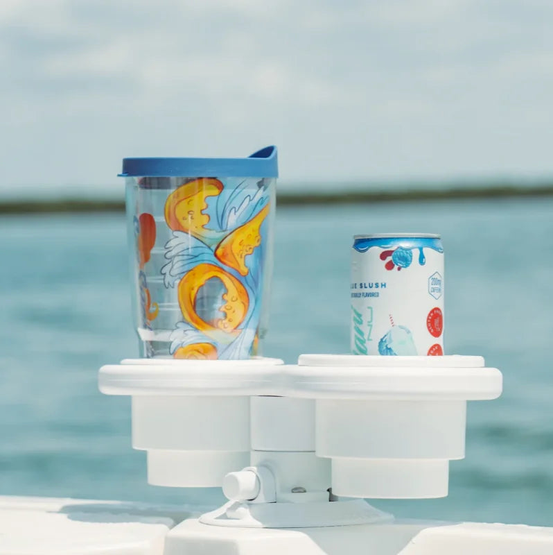 SeaSucker 2-Cup Holder Horizontal - Black - Installation View