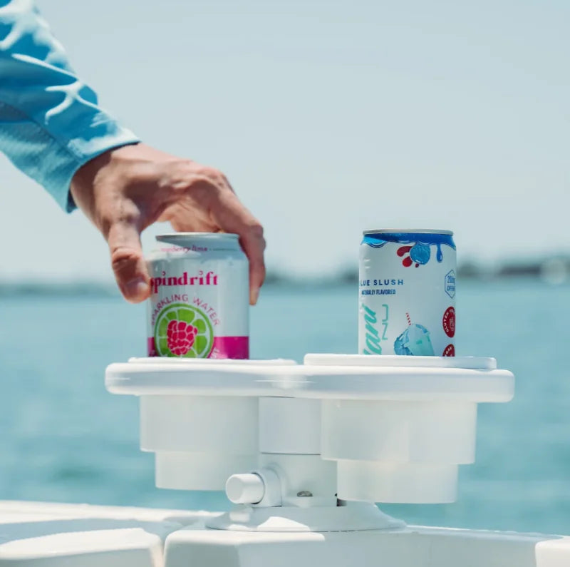 SeaSucker 2-Cup Holder Horizontal - White - Main Product View