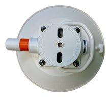 Load image into Gallery viewer, SeaSucker 4.5in. SeaSucker w/Flat-Top Stainless Steel D-Ring - White - Side View