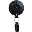 Load image into Gallery viewer, SeaSucker Compact Hook Single - Black - Side View
