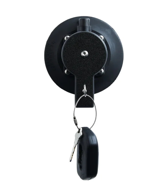 SeaSucker Compact Hook Single - Black - Side View