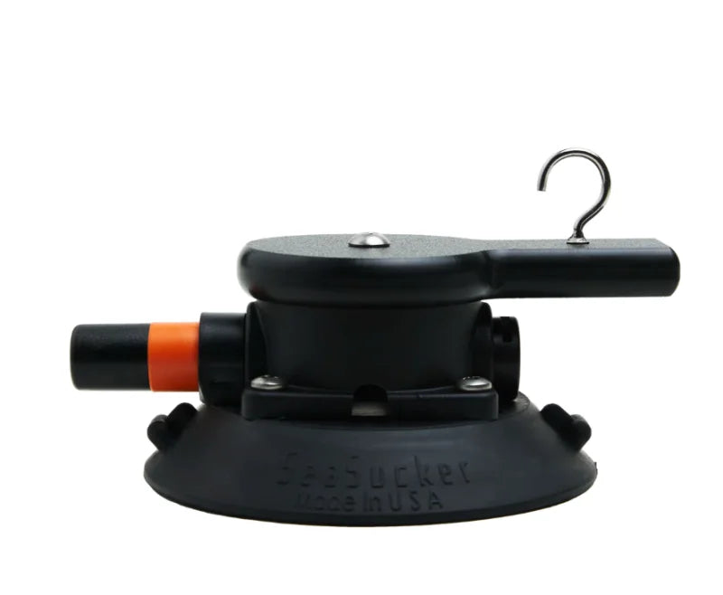 SeaSucker Compact Hook Single - Black - Detail View