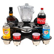 Load image into Gallery viewer, SeaSucker Double Decker Party Barge Portable Bar - Black - Main Product View