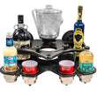 Load image into Gallery viewer, SeaSucker Double Decker Party Barge Portable Bar - Black - Side View