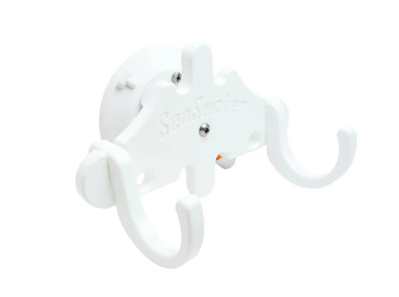 SeaSucker Line & Hose Hook - White - Side View