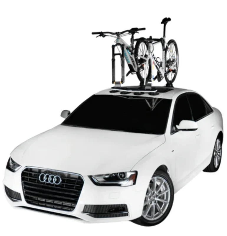 SeaSucker Mini Bomber 2-Bike Rack (No HUSKE Plugs Included) - Installation View