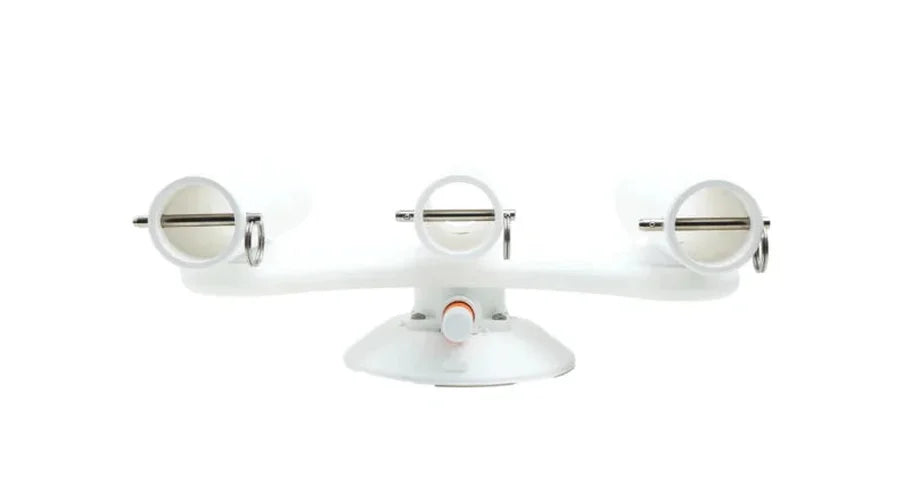 SeaSucker Pro Series 3-Rod Holder - Back View