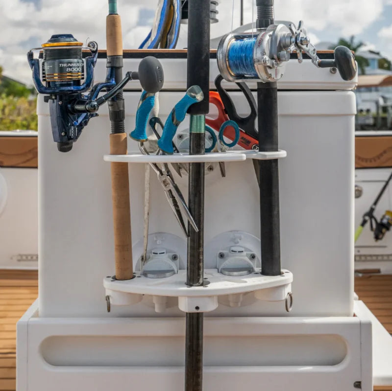 SeaSucker Pro Series Rod & Tool Kit - White - Back View