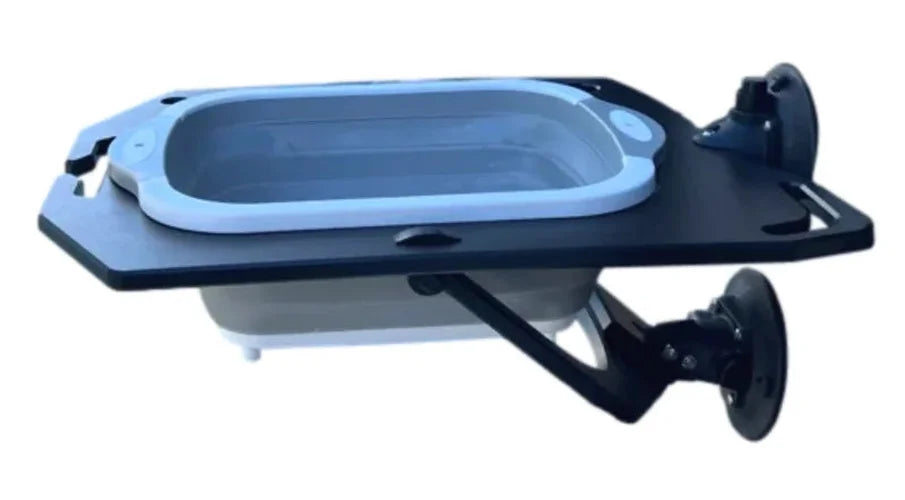 SeaSucker Sink Station - White - Side View