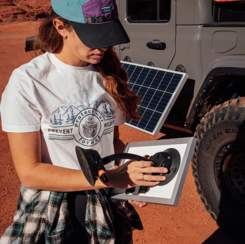 SeaSucker Solar Flex Mount - Back View