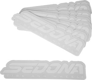 Sedona - 6" Sedona Decal Pack Of 20 White - 87-8301W