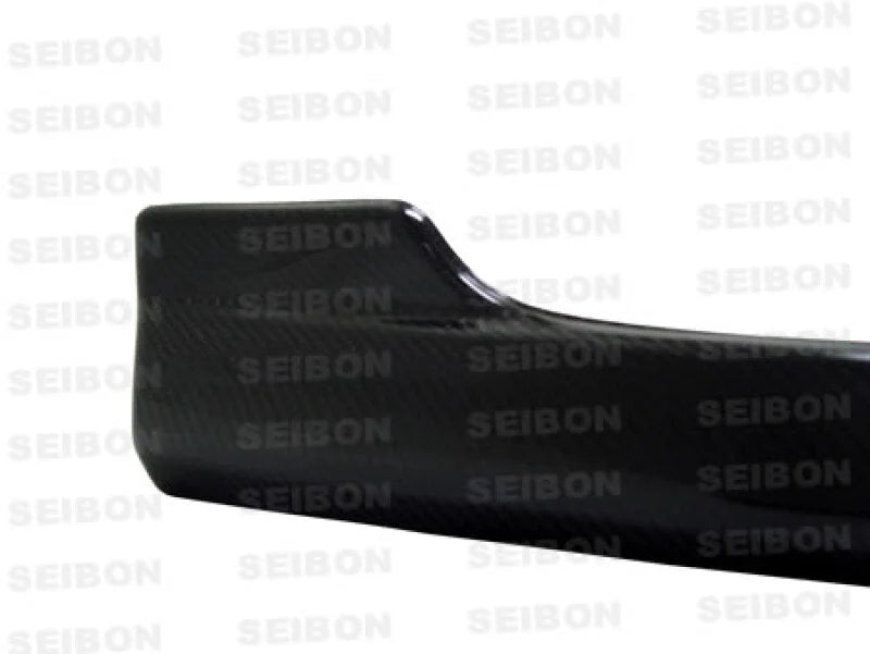 Seibon 00-03 Honda S2000 OEM Carbon Fiber Front Lip - Back View