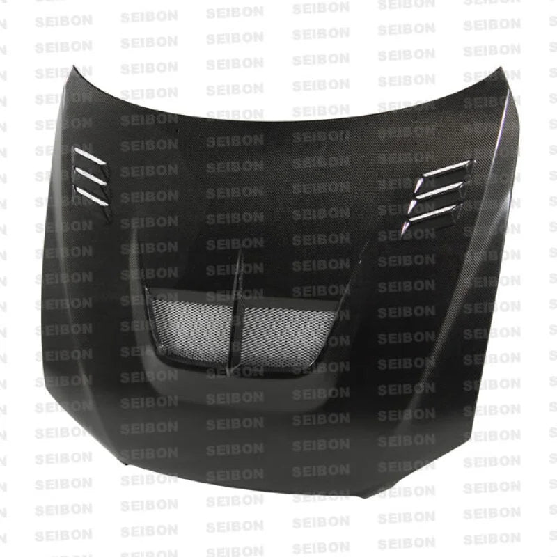 Seibon 00-05 Lexus IS Series TS-Style Carbon Fiber Hood - Side View