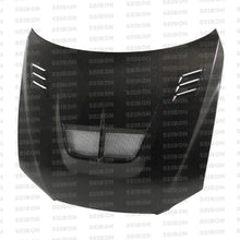 Load image into Gallery viewer, Seibon 00-05 Lexus IS Series TS-Style Carbon Fiber Hood - Side View