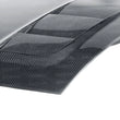 Load image into Gallery viewer, Seibon 00-05 Toyota MR-S (ZZW30L) TS-Style Carbon Fiber Hood - Side View