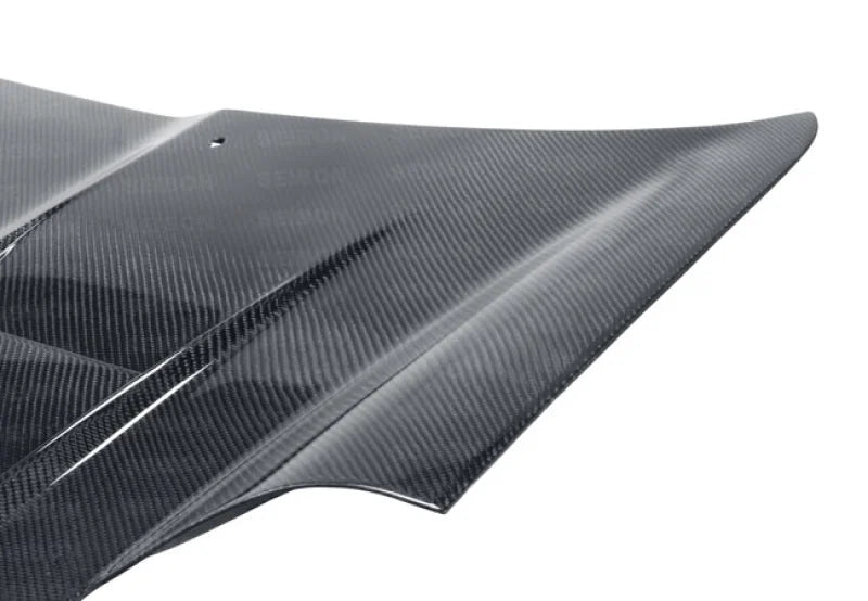 Seibon 00-05 Toyota MR-S (ZZW30L) TS-Style Carbon Fiber Hood - Back View