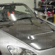 Load image into Gallery viewer, Seibon 00-10 Honda S2000 (AP1/2) VSII Carbon Fiber Hood - Installation View