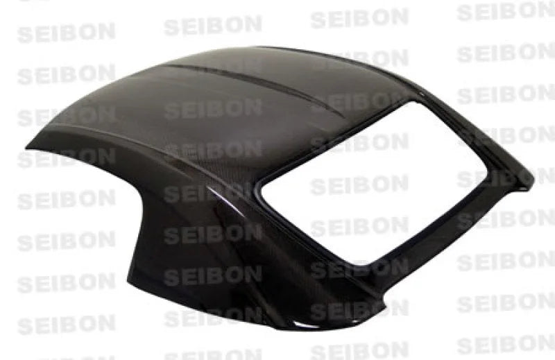 Seibon 00-10 Honda S2000 Carbon Fiber Hardtop w/ Glass - Back View