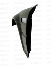 Load image into Gallery viewer, Seibon 01-05 BMW E46 M3 Carbon Fiber Fenders - Installation View