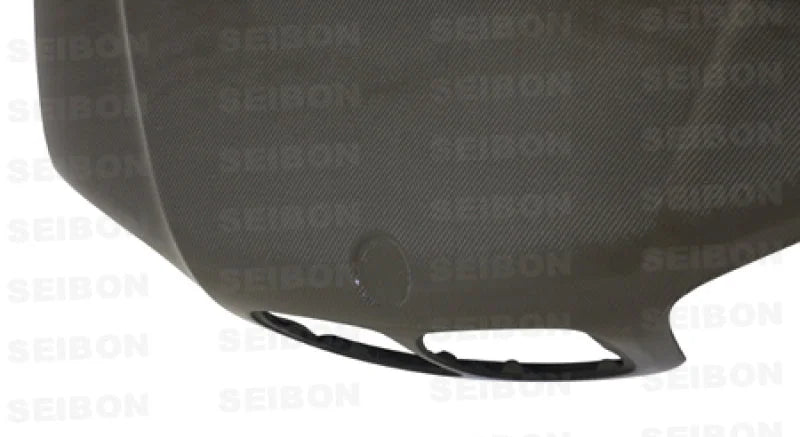 Seibon 01-05 BMW E46 M3 Series 2dr OEM Style Carbon Fiber Hood - Main Product View