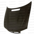 Load image into Gallery viewer, Seibon 01-05 BMW E46 M3 Series 2dr OEM Style Carbon Fiber Hood - Side View