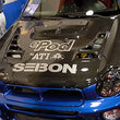 Load image into Gallery viewer, Seibon 02-03 Subaru WRX CW Carbon Fiber Hood - Side View