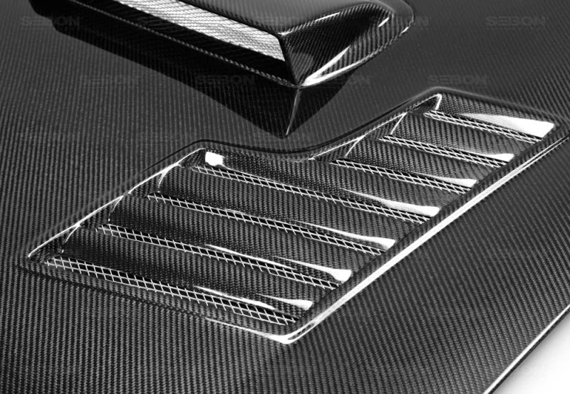Seibon 02-03 Subaru WRX CWII Carbon Fiber Hood - Additional View 6