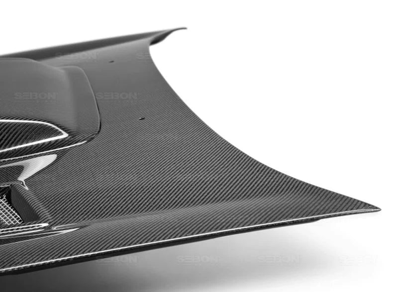 Seibon 02-03 Subaru WRX CWII Carbon Fiber Hood - Additional View 8