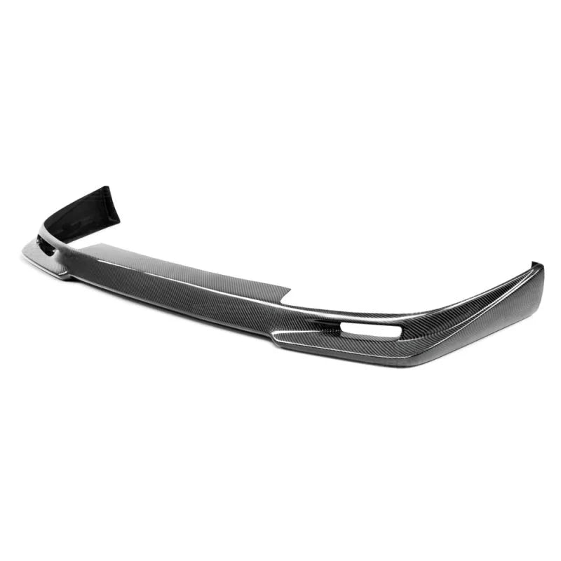 Seibon 02-03 Subaru WRX GD Carbon Fiber Front Lip - Side View