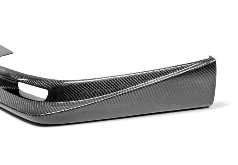 Seibon 02-03 Subaru WRX GD Carbon Fiber Front Lip - Installation View