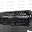 Load image into Gallery viewer, Seibon 02-03 Subaru WRX OEM Carbon Fiber Hood - Installation View
